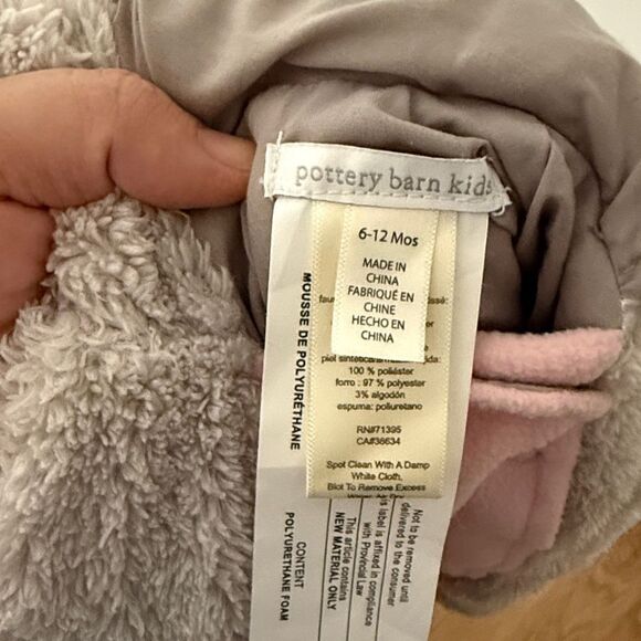 Pottery barn kids Bunny Hooded Baby costume - Picture 3 of 3